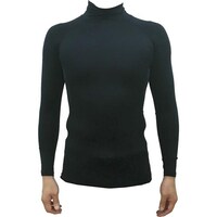 虫よけUVクールロングスリーブインナーブラックM