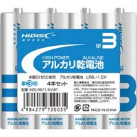 アルカリ乾電池 水銀ゼロ使用