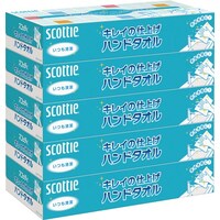 スコッティキレイの仕上げハンドタオル200枚20箱