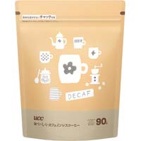 ｕｃｃ おいしいカフェインレスコーヒー インスタントコーヒー カウネット