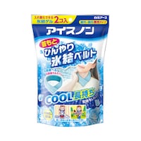 白元アース アイスノン 首もとひんやり氷結ベルト 165×80×225mm・首まわりサイズ:約50cm(対象年齢4歳以上) 1セット 024410