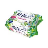 ノンアルコール除菌ウェットティシュ60枚3P