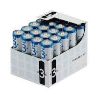 取り出しやすいアルカリ乾電池単3形 20本