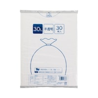 高密度薄手ゴミ袋少量パック 30L 30枚