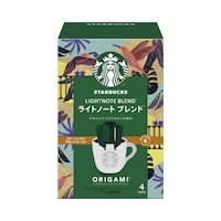スタバオリガミドリップライトノートブレンド4袋