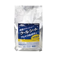サラヤ クールリフレロング 詰替 ボディシート 42478×6 汗拭きシート 1パック(80枚入)×6