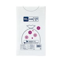 高密度薄手ゴミ袋 90L 120枚