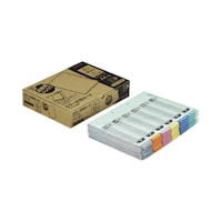 カラー仕切カード A4縦 2穴 6山 50組