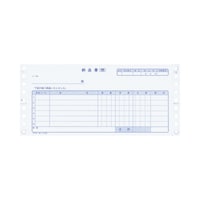 連続伝票用紙 伝票フォーム(税額欄なし)