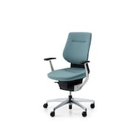 コクヨ ing ブラックシェル クッション バーチカルタイプ T型肘 アルミ脚 ナイロンキャスター