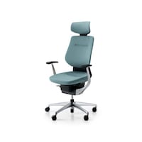 コクヨ ing ブラックシェル T型肘 クッションヘッドレスト付き アルミ脚 ナイロンキャスター