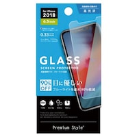 iPhoneXS Max用液晶保護ガラス青色光低減