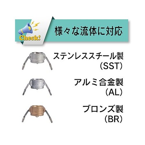カムロック カプラー ダストキャップ 樹