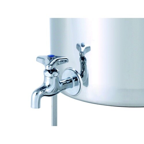 蛇口付密閉容器 空気抜・平鋼脚付 25L