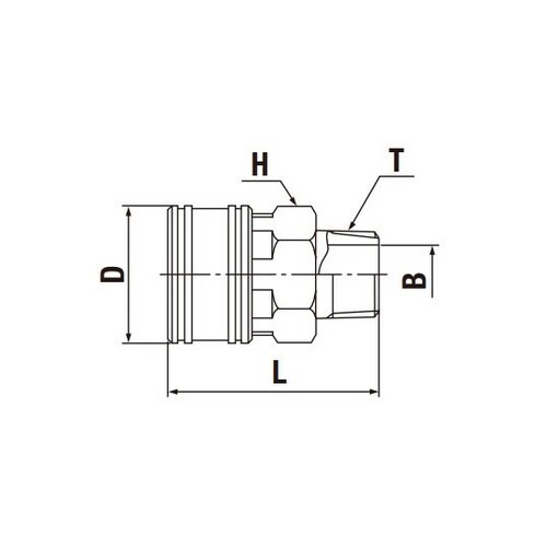 ステンレス鋼 NBR Rc1メネジ取付用