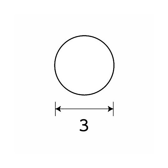 ステンレス丸棒 3mm NO1379