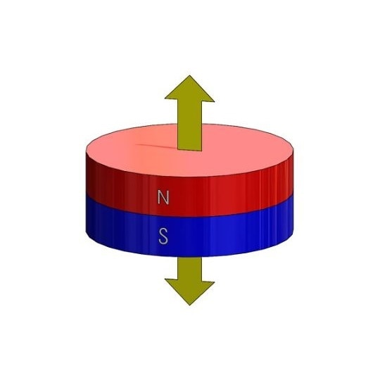 ネオジム磁石 丸型(円柱型) φ12×2