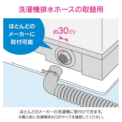 洗濯機排水ホース