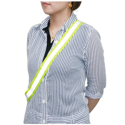 蛍光反射タスキ