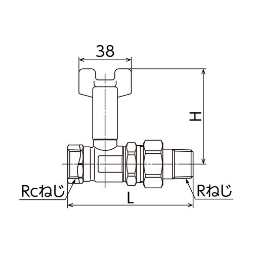 青銅ボールバルブ