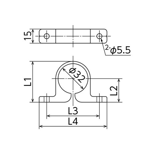 ヘッダーサドル