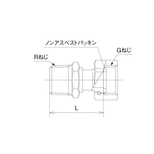 ナット付アダプター