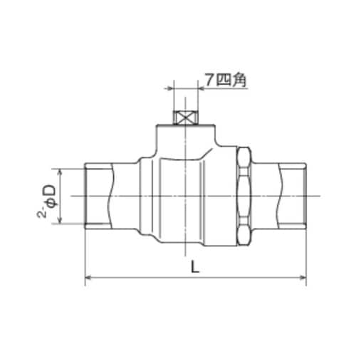 接続ボールバルブ