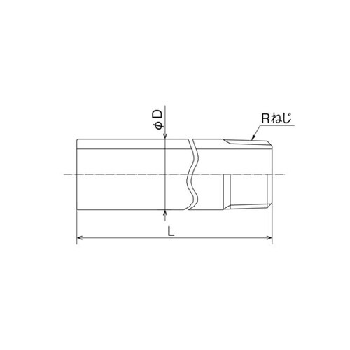 SFN6型 片長ニップル