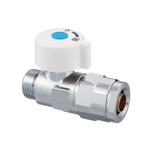 流量調整ボールバルブ