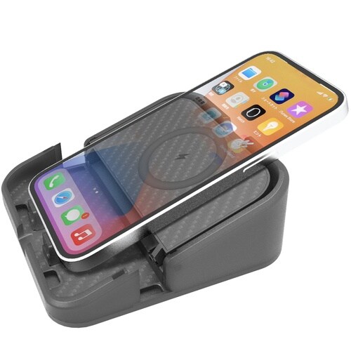 充電スマホスタンド