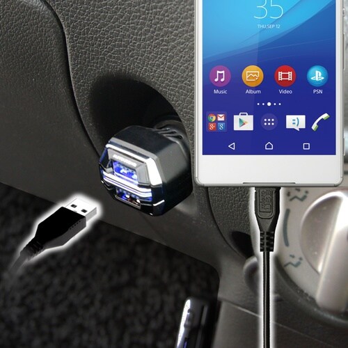 DC−2.4A−USB2ポート