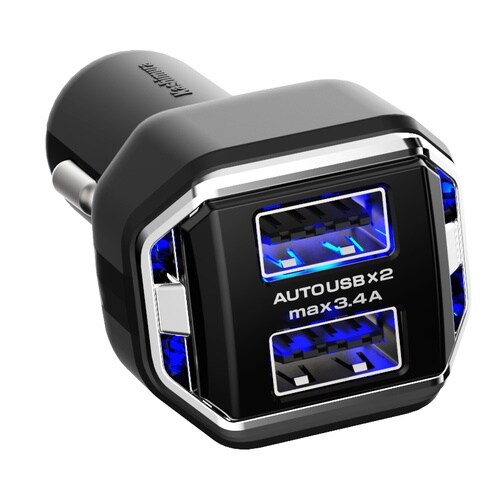 DC−3.4A−USB2ポート