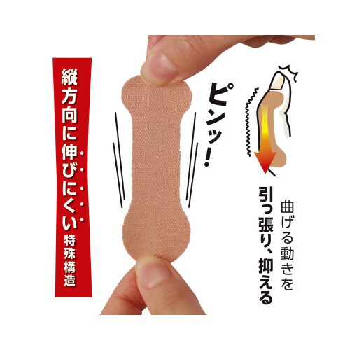 腱鞘サポート指かるテープ