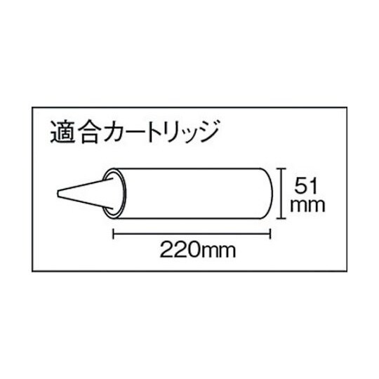 KGK ハンドル回転式カートリッジガン