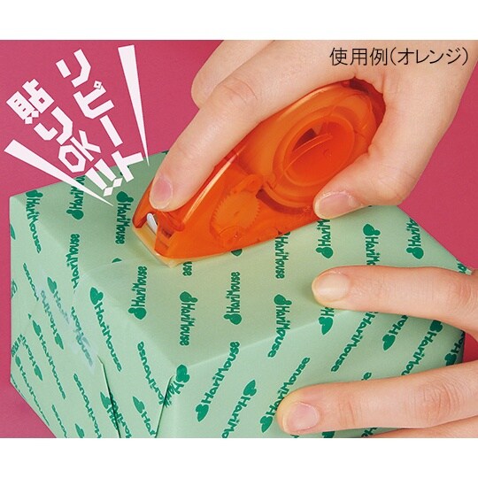 HM12X13PWクリアテープ ホワイト