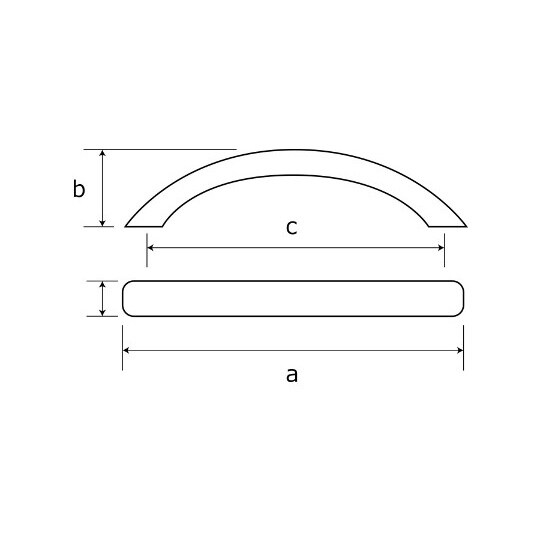 BH−974 コメットハンドル クローム