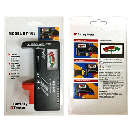 BT168 電池チェッカー