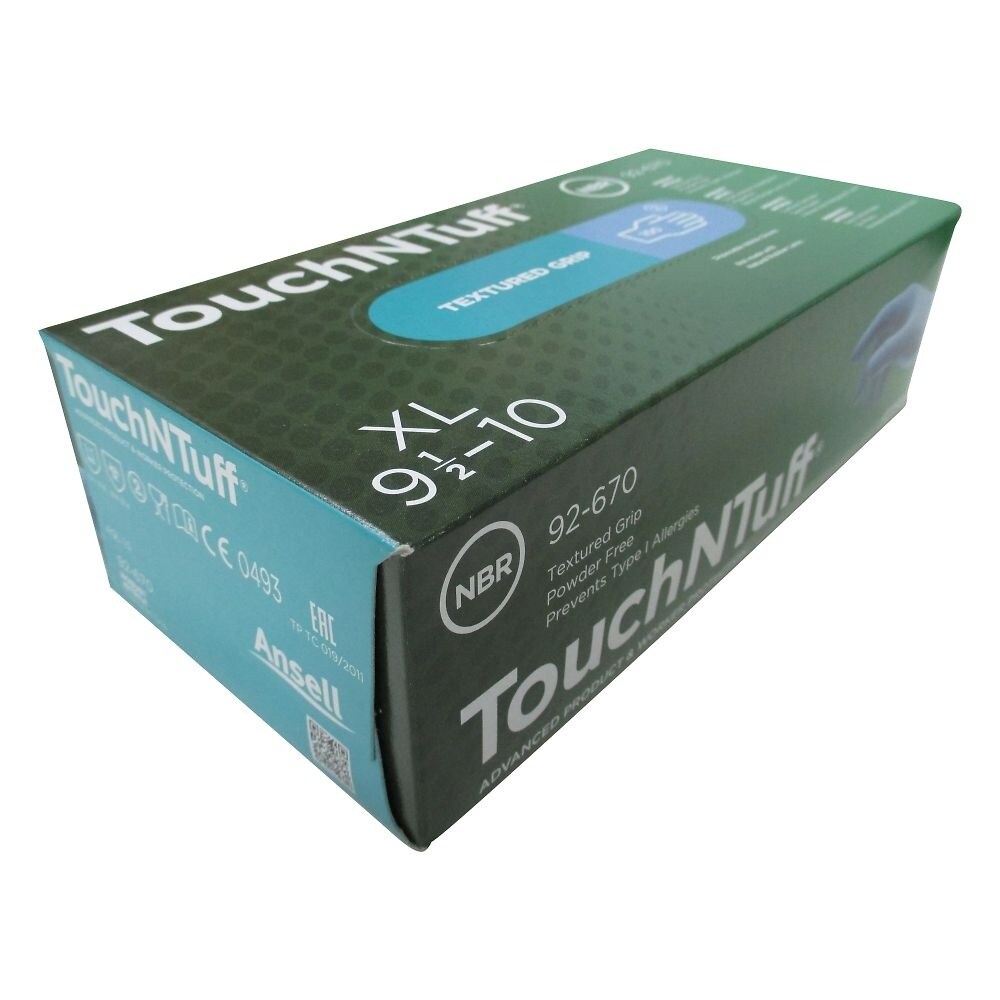 ニトリル使い捨て手袋 TouchNTuf