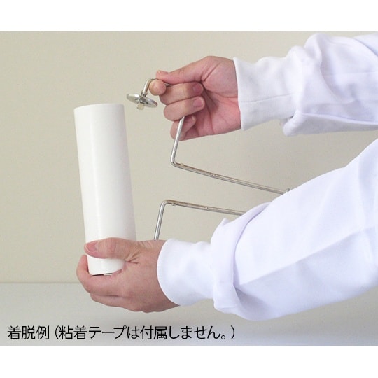 粘着ローラー100mm巾 キャップ一体型