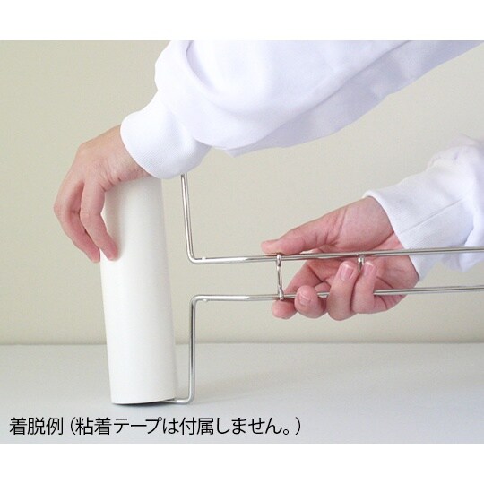 粘着ローラー100mm巾 キャップ一体型