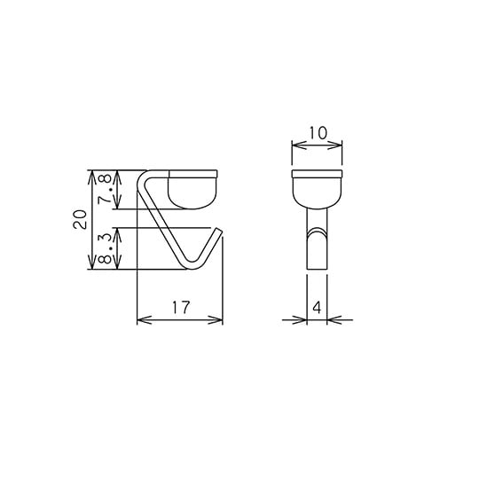MJ−020WJフックセミトライアングル