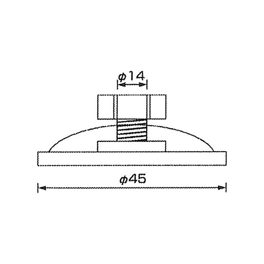 HR−686 強力ファミリー吸盤 真空式