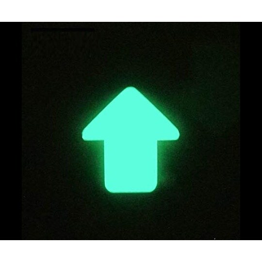 20160 蓄光ステッカー 矢印