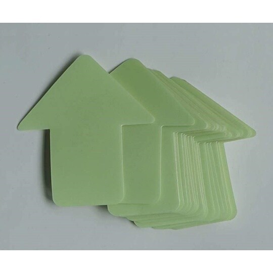 20160 蓄光ステッカー 矢印