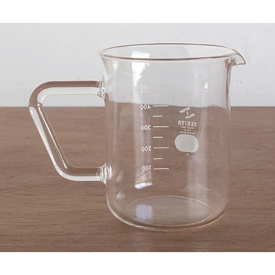 BK−7 500取手付ビーカー500mL