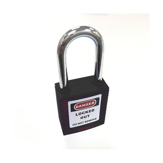 14661−1パドロック(黒) 吊