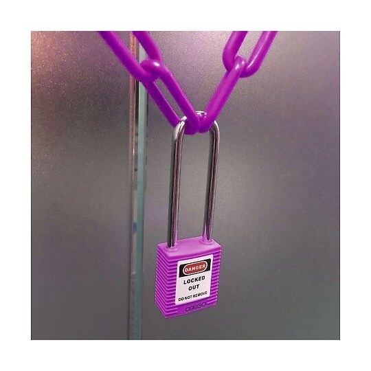 14670−1パドロック(紫) 吊