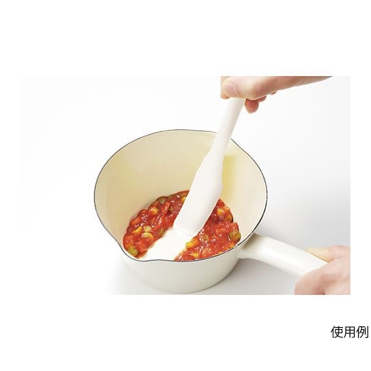 4150350 シリコンヘラホワイト 小