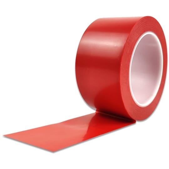 J2352−R 厚手PVCラインテープ赤