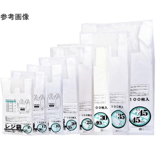 00722125レジ袋乳白東25号